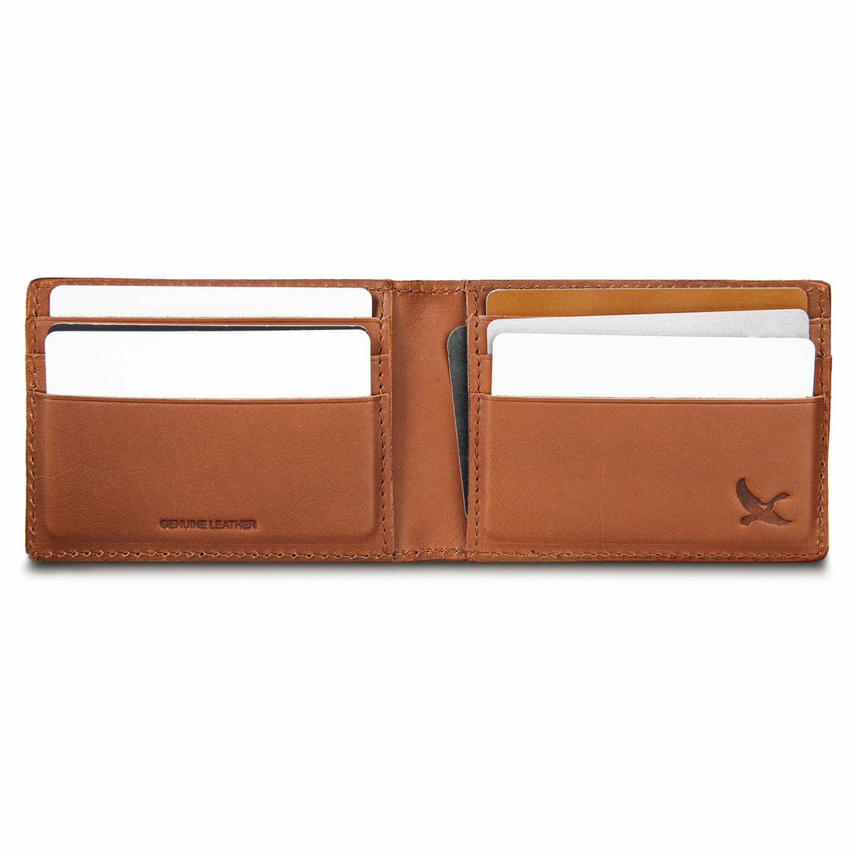 Eddie Bauer EB Outdoor Leather Front Pocket Wallet