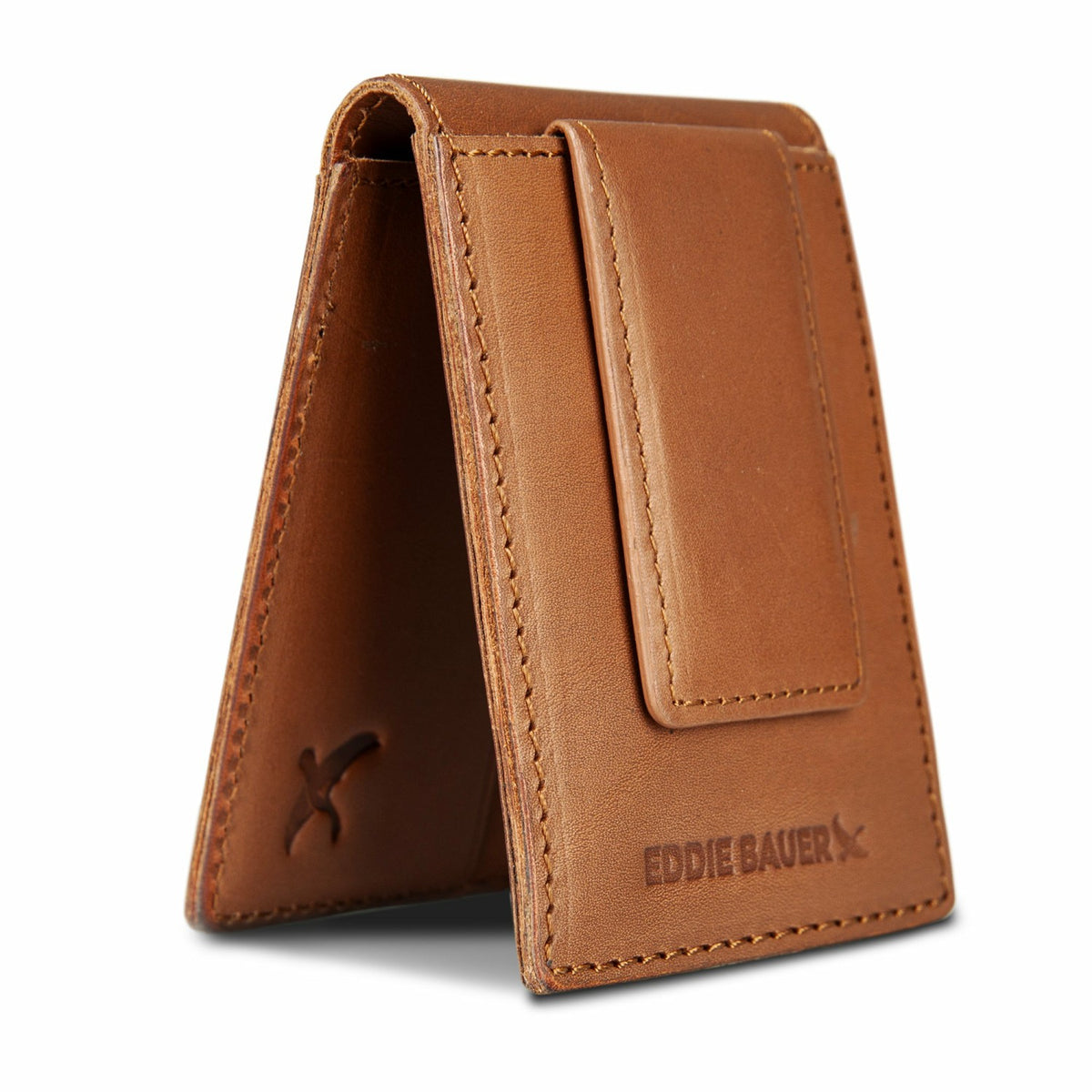 Eddie Bauer EB Outdoor Leather Front Pocket Wallet