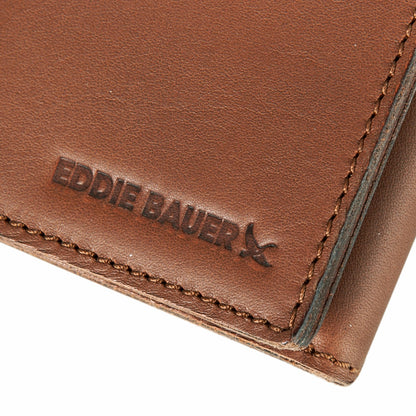 Eddie Bauer EB Outdoor Leather Trifold Wallet