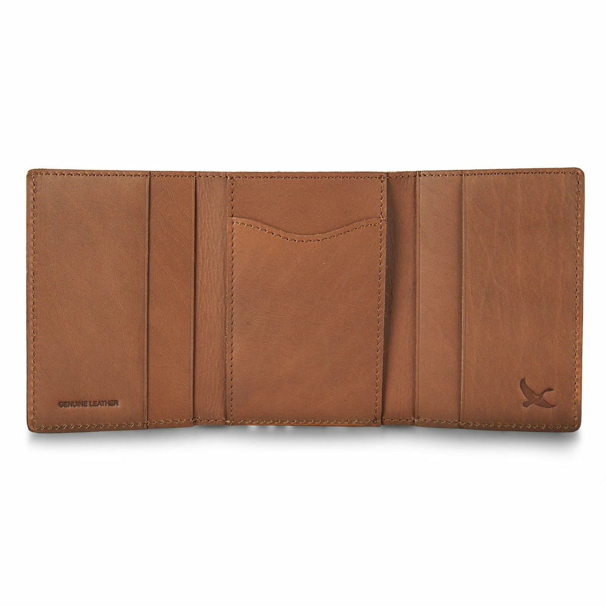 Eddie Bauer EB Outdoor Leather Trifold Wallet