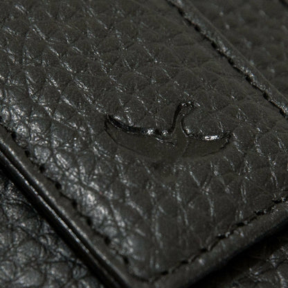 Eddie Bauer RUGGED LEATHER MONEY CLIP BIFOLD WALLET