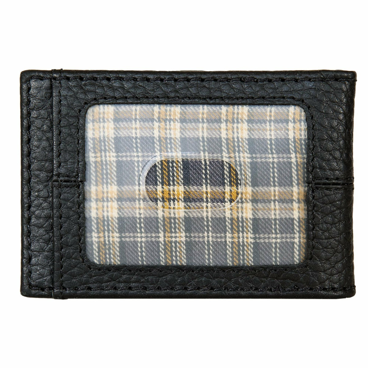 Eddie Bauer RUGGED LEATHER MONEY CLIP BIFOLD WALLET