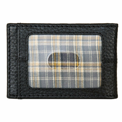 Eddie Bauer RUGGED LEATHER MONEY CLIP BIFOLD WALLET