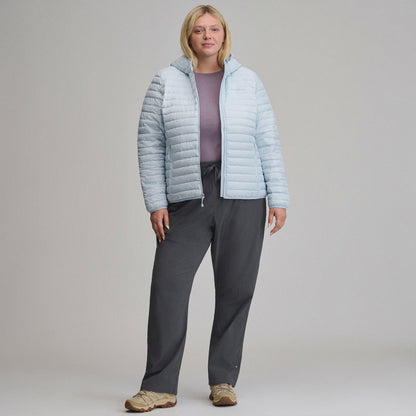 Eddie Bauer Women's Microlight Hooded Down Jacket