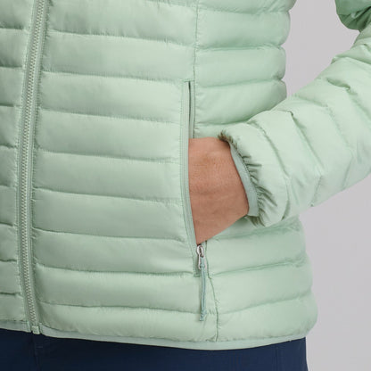 Eddie Bauer Women's Microlight Hooded Down Jacket
