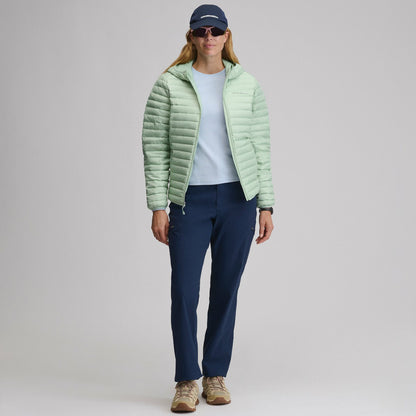 Eddie Bauer Women's Microlight Hooded Down Jacket