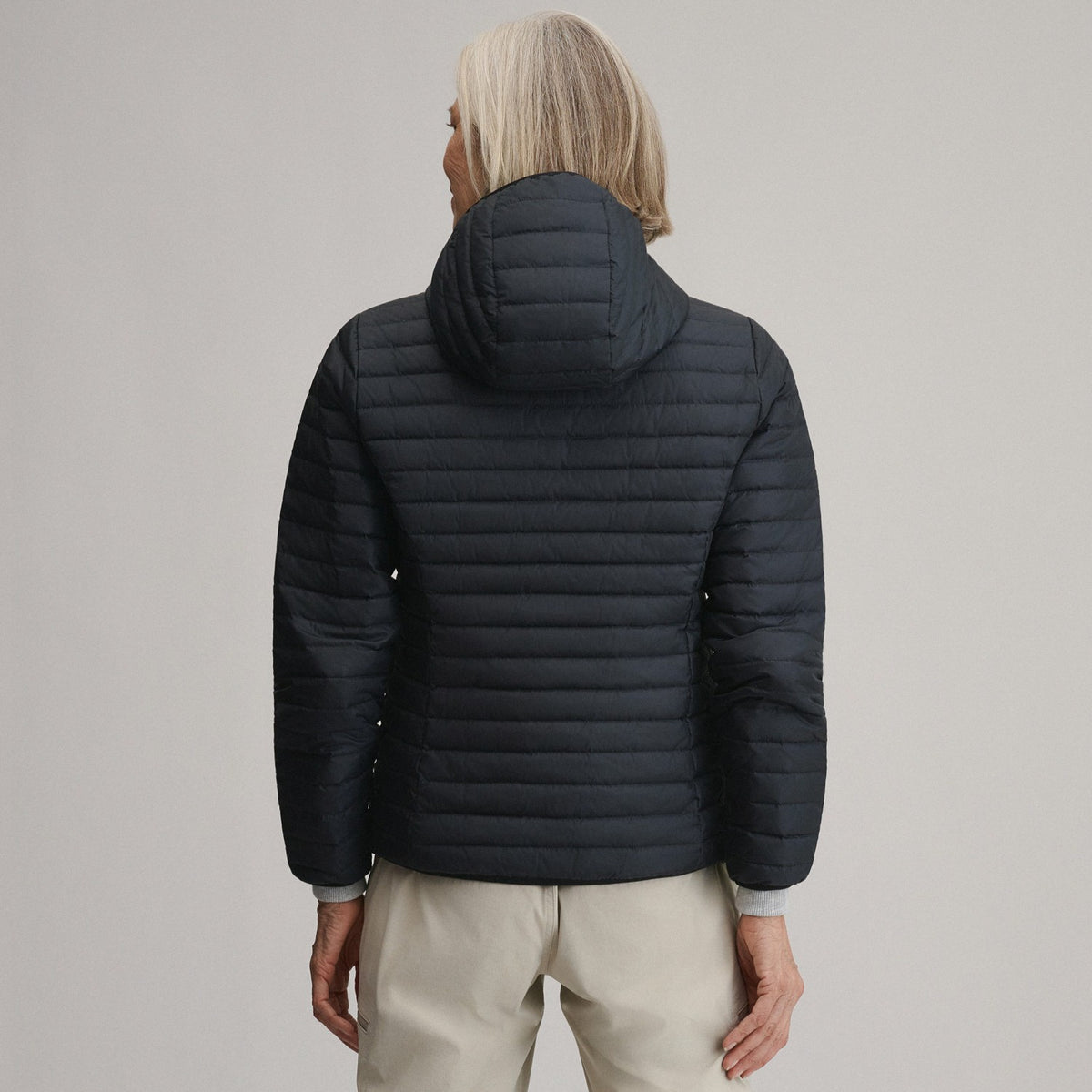 Eddie Bauer Women's Microlight Hooded Down Jacket