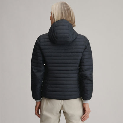 Eddie Bauer Women's Microlight Hooded Down Jacket