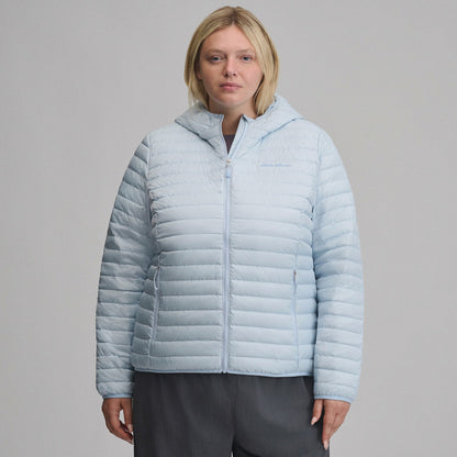 Eddie Bauer Women's Microlight Hooded Down Jacket