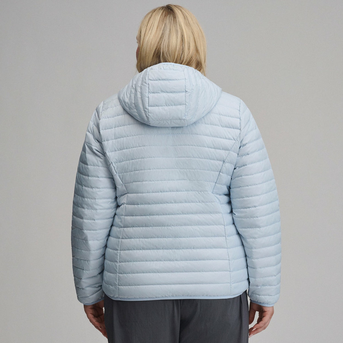 Eddie Bauer Women's Microlight Hooded Down Jacket
