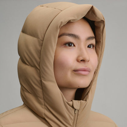 Eddie Bauer Women's EB Stretch Down Hooded Duffle Coat