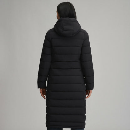 Eddie Bauer Women's EB Stretch Down Hooded Duffle Coat
