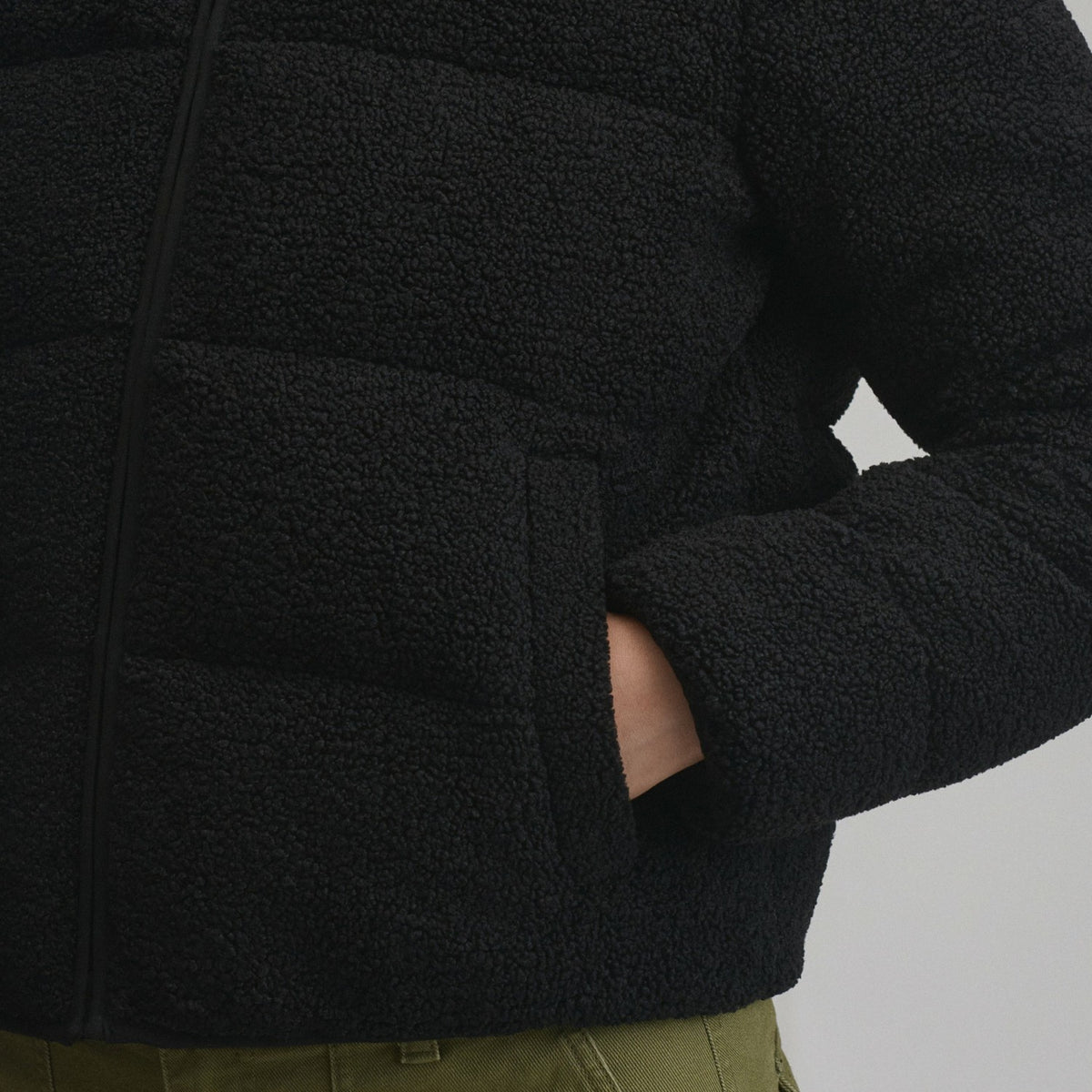 Eddie Bauer Women's Plush Puff Jacket - Faux Shearling