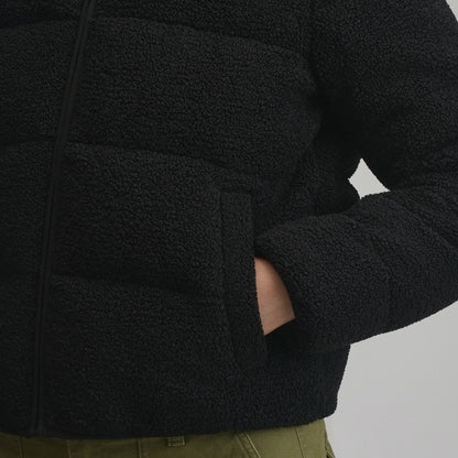 Eddie Bauer Women's Plush Puff Jacket - Faux Shearling