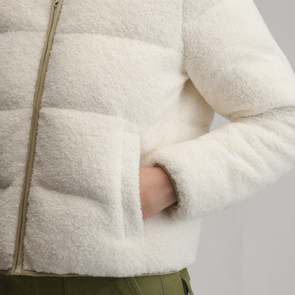 Eddie Bauer Women's Plush Puff Jacket - Faux Shearling