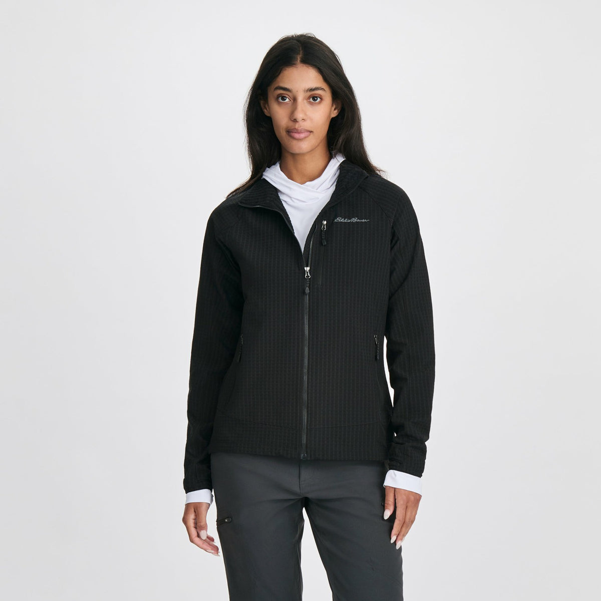 Eddie Bauer Women's Sandstone Backbone Grid Jacket