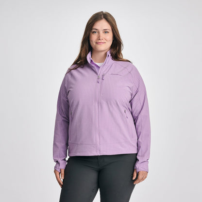 Eddie Bauer Women's Sandstone Backbone Grid Jacket