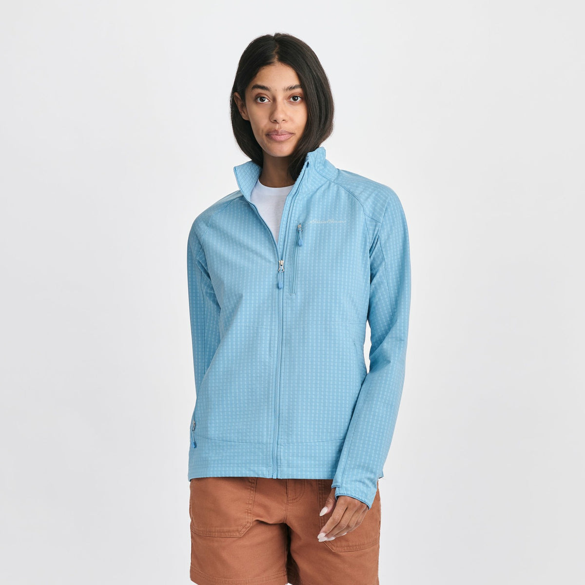 Eddie Bauer Women's Sandstone Backbone Grid Jacket