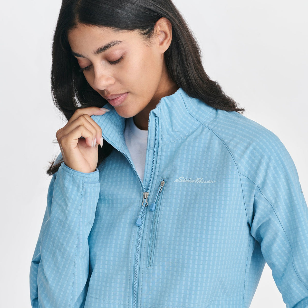 Eddie Bauer Women's Sandstone Backbone Grid Jacket