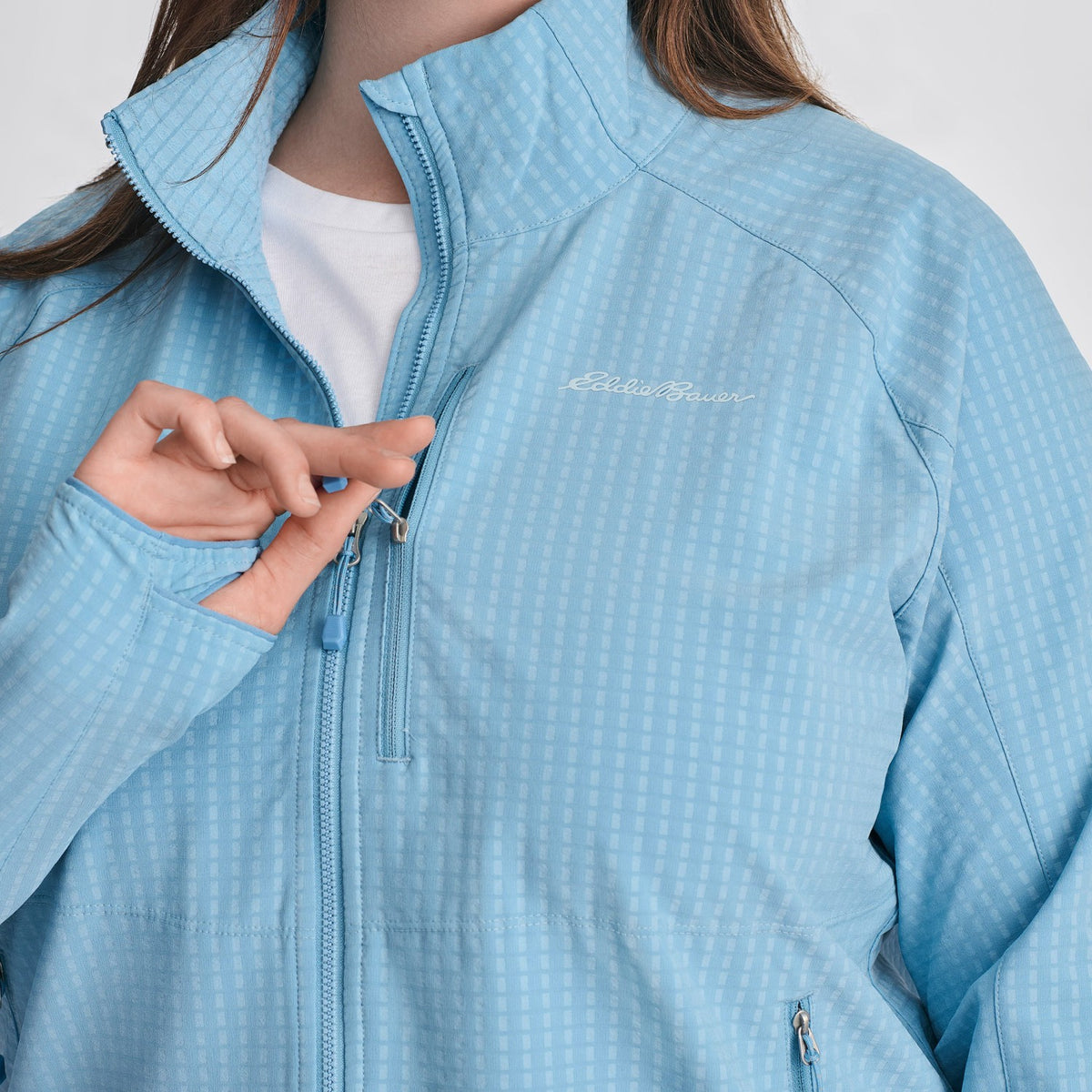 Eddie Bauer Women's Sandstone Backbone Grid Jacket