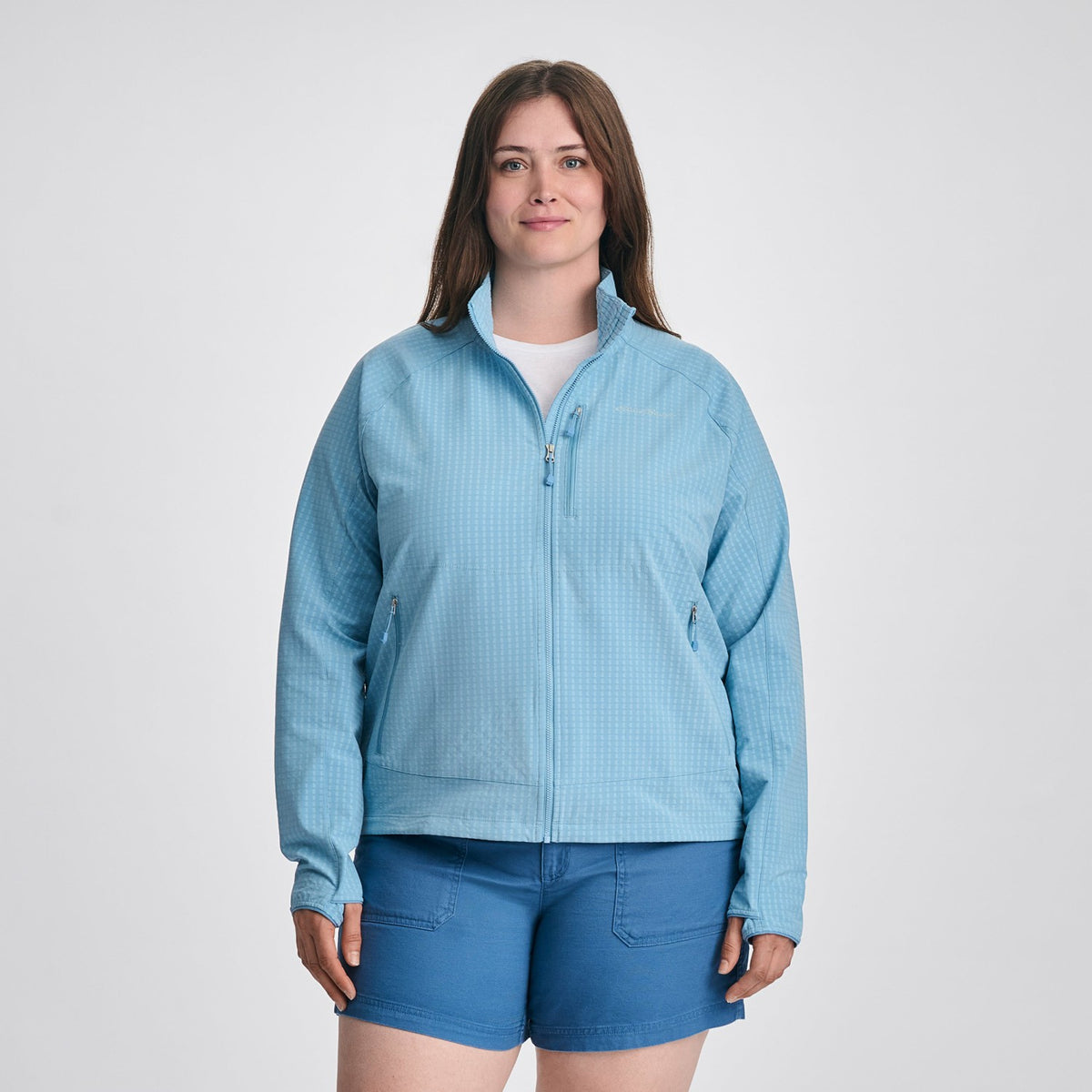 Eddie Bauer Women's Sandstone Backbone Grid Jacket