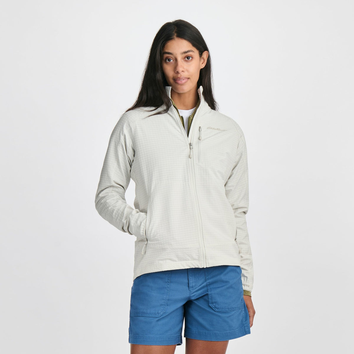 Eddie Bauer Women's Sandstone Backbone Grid Jacket
