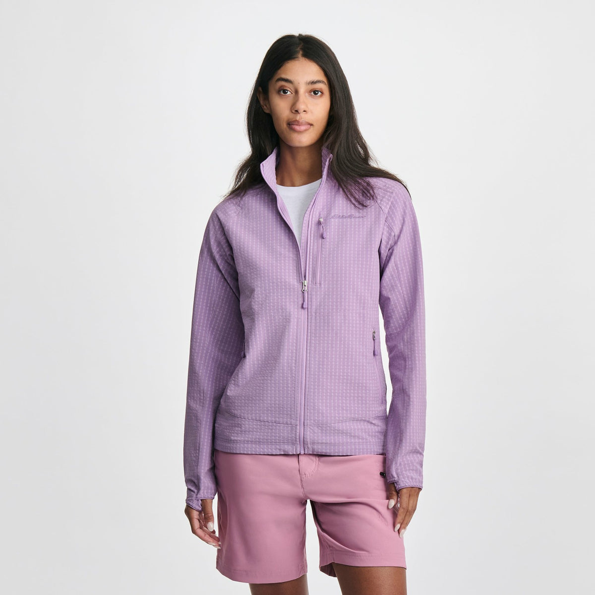 Eddie Bauer Women's Sandstone Backbone Grid Jacket