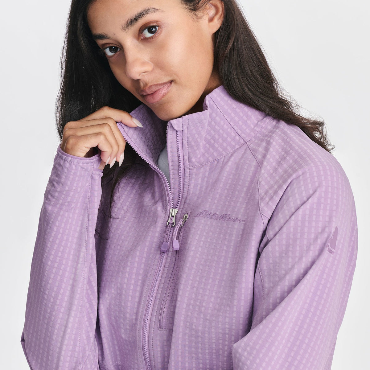 Eddie Bauer Women's Sandstone Backbone Grid Jacket