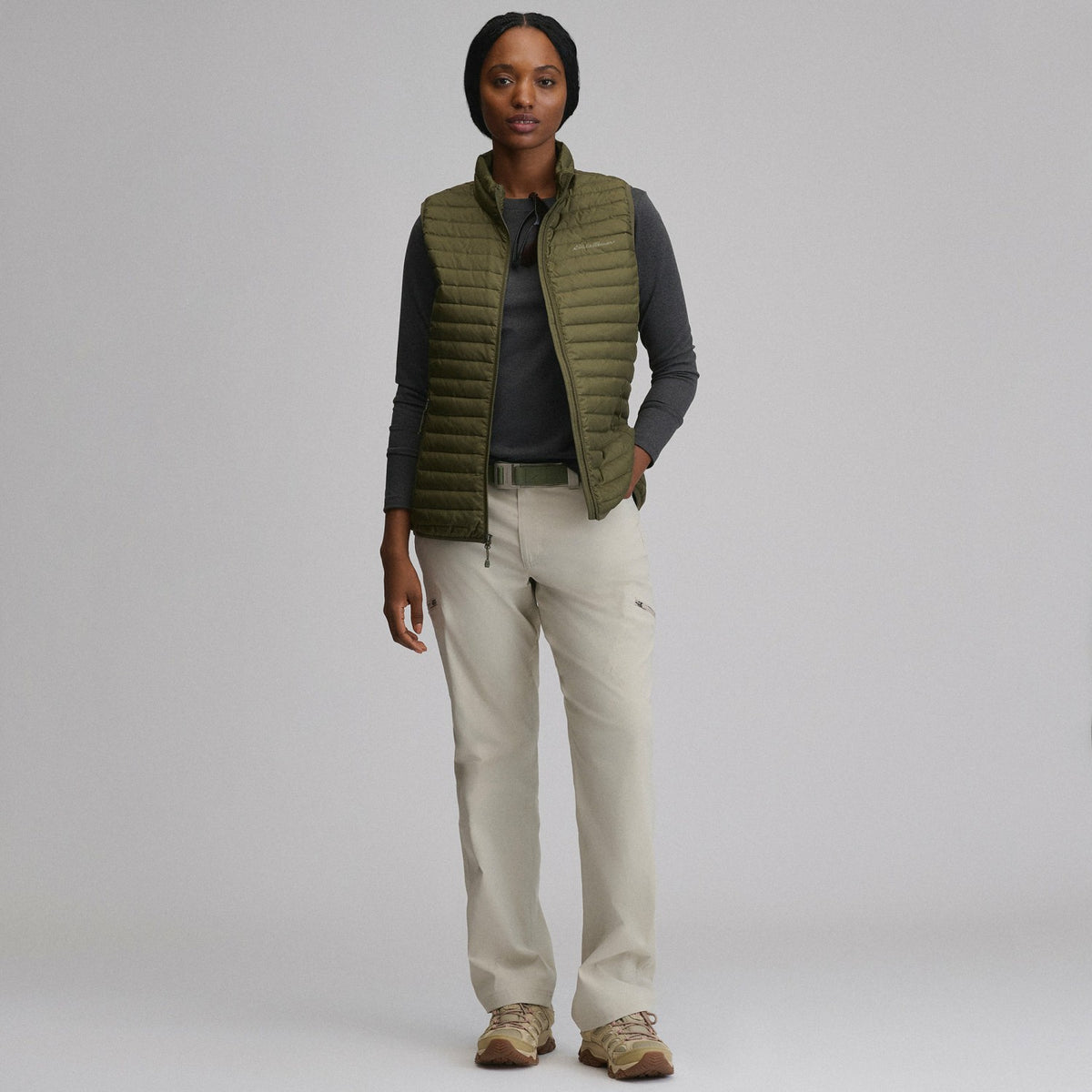 Eddie Bauer Women's Microlight Down Vest