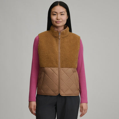 Eddie Bauer Women's Wander Mixed Media Fleece Vest