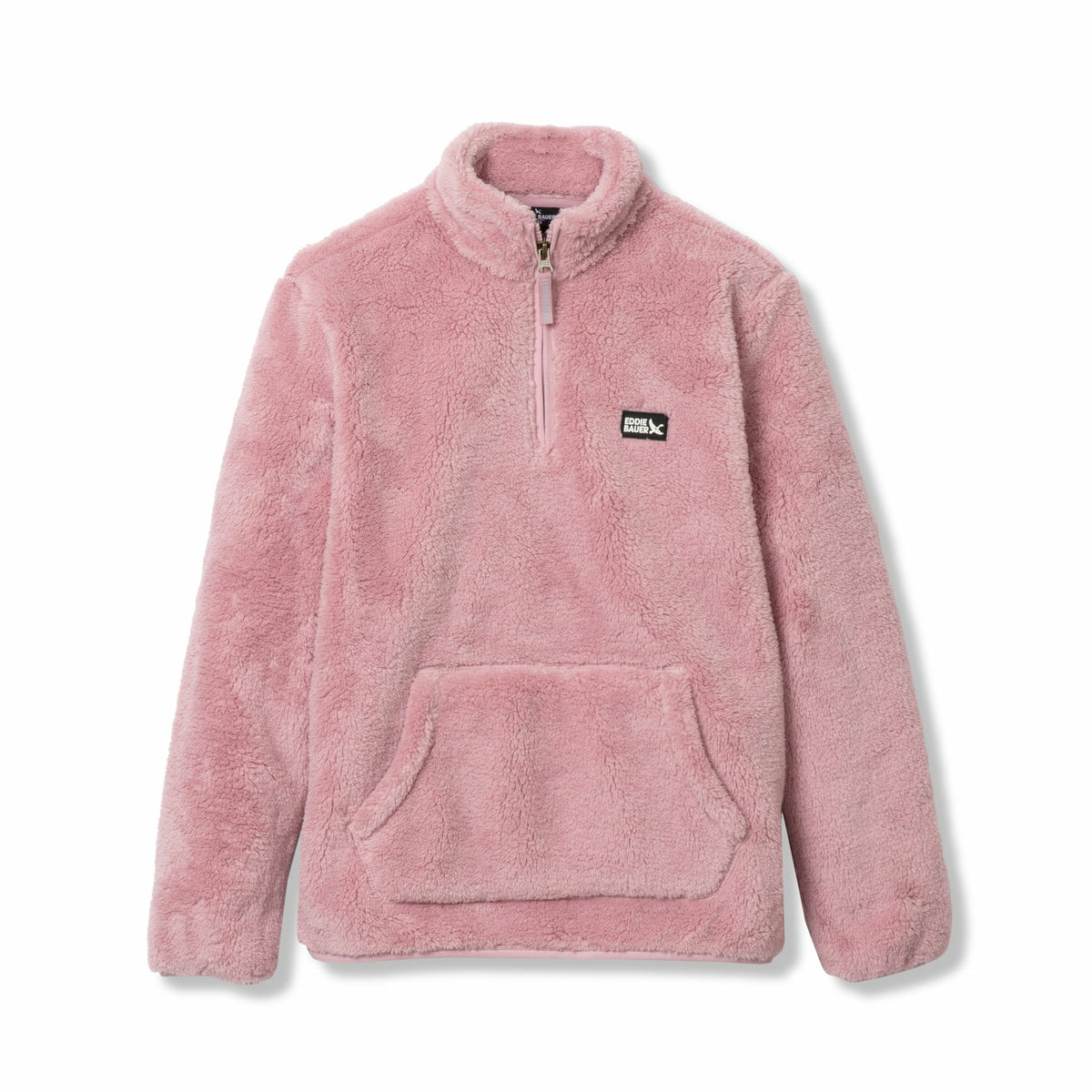 Eddie Bauer Kids Kids Quest Fleece Plush 1/4 Zip Jacket
