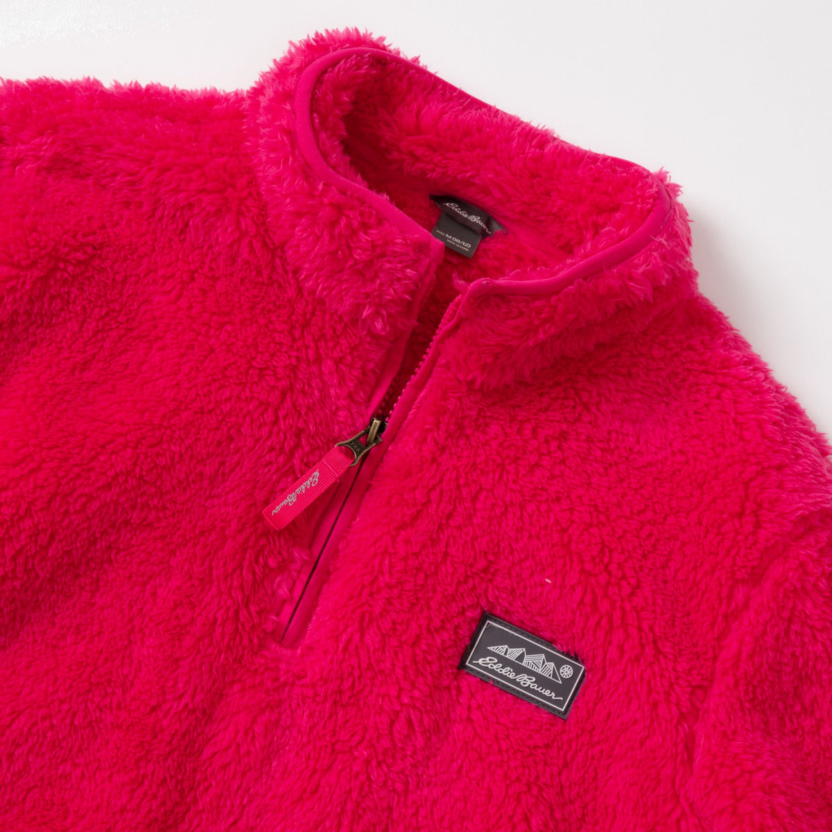 Eddie Bauer Kids Kids Quest Fleece Plush 1/4 Zip Jacket