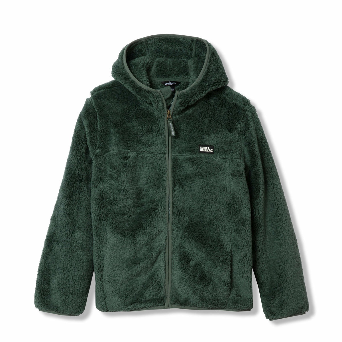 Eddie Bauer Kids Kids Quest Fleece Plush Hooded Jacket