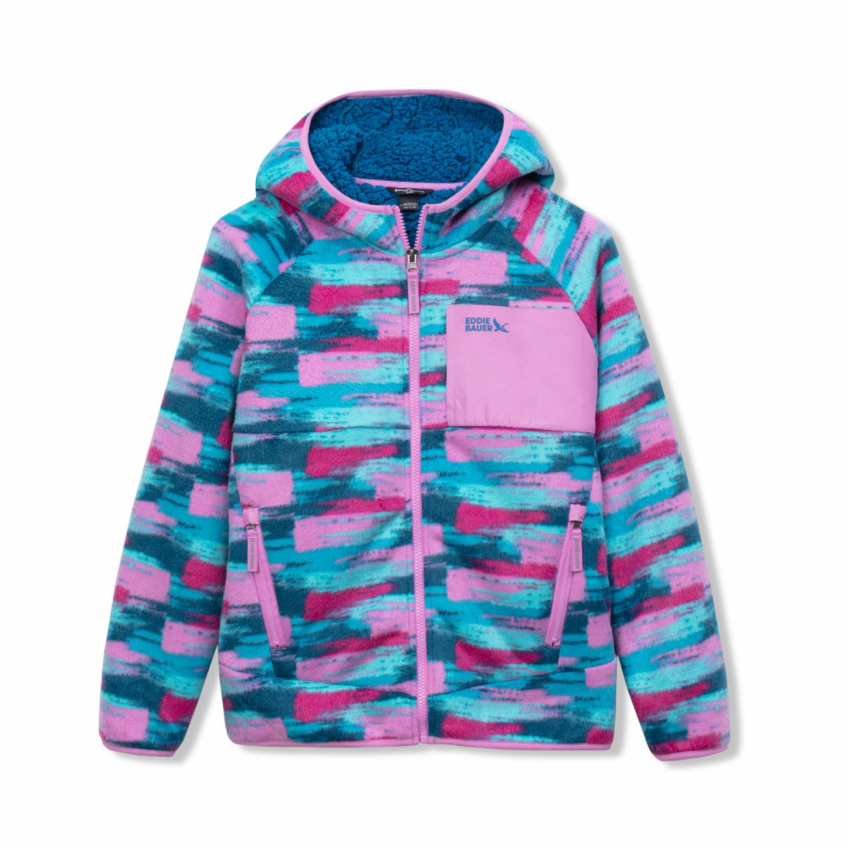 Eddie Bauer Kids Kids Quest Fleece Bonded Hooded Jacket