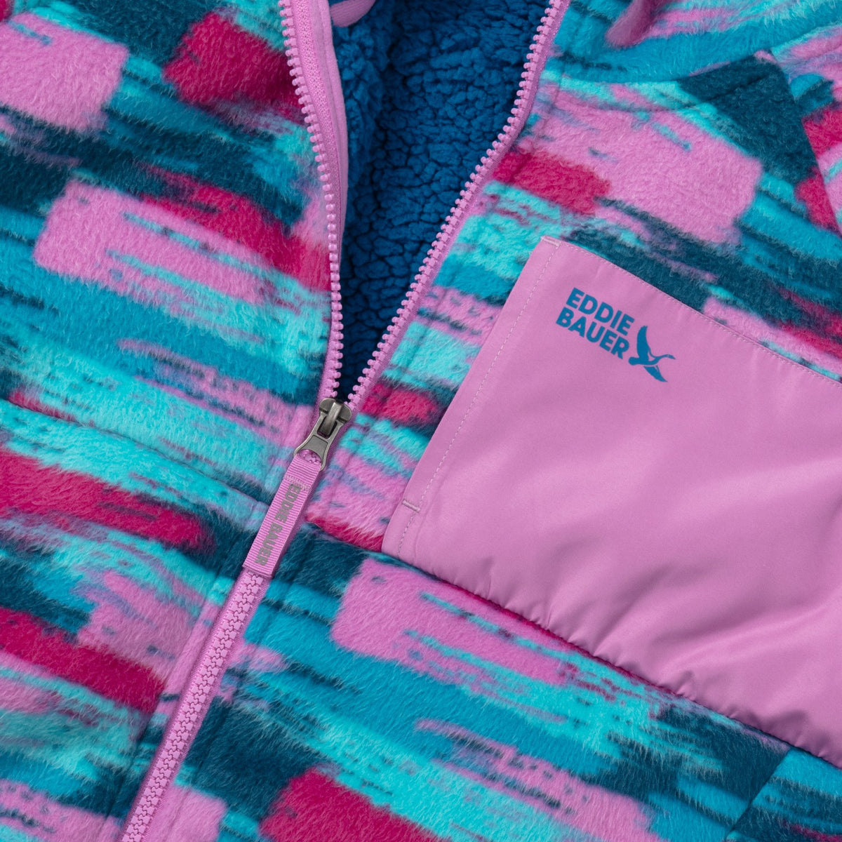 Eddie Bauer Kids Kids Quest Fleece Bonded Hooded Jacket