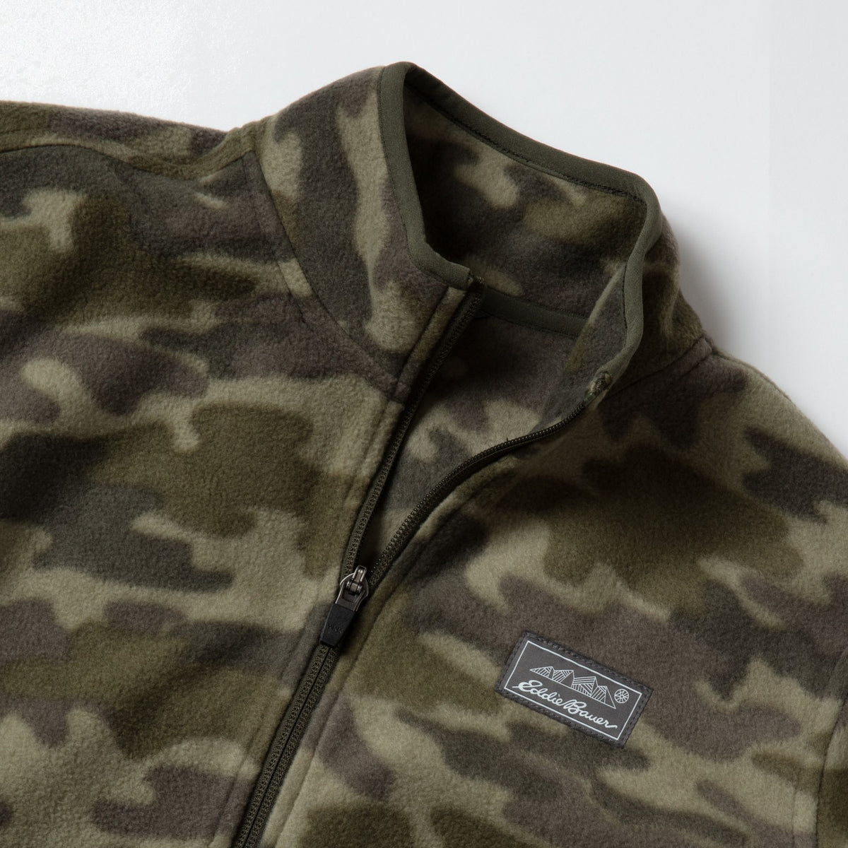 Eddie Bauer Kids Boys Quest Fleece Full-Zip - Camo