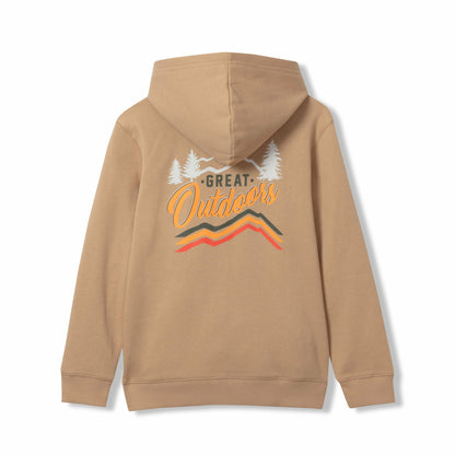 Eddie Bauer Kids Boys Graphic Camp Fleece Hoodie
