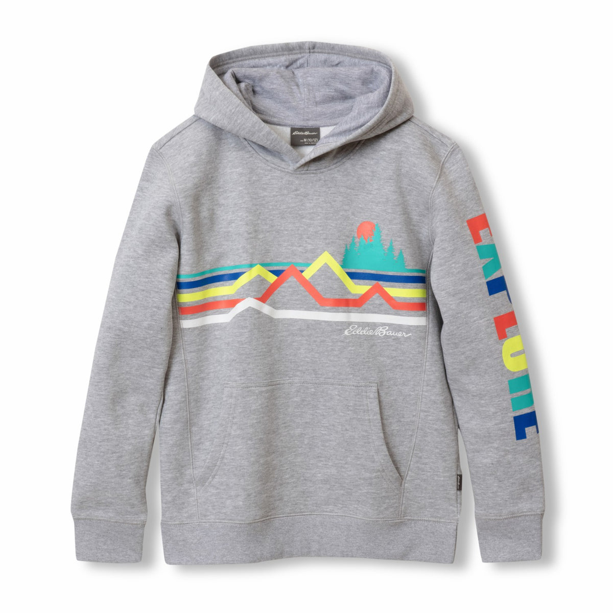 Eddie Bauer Kids Boys Graphic Camp Fleece Hoodie