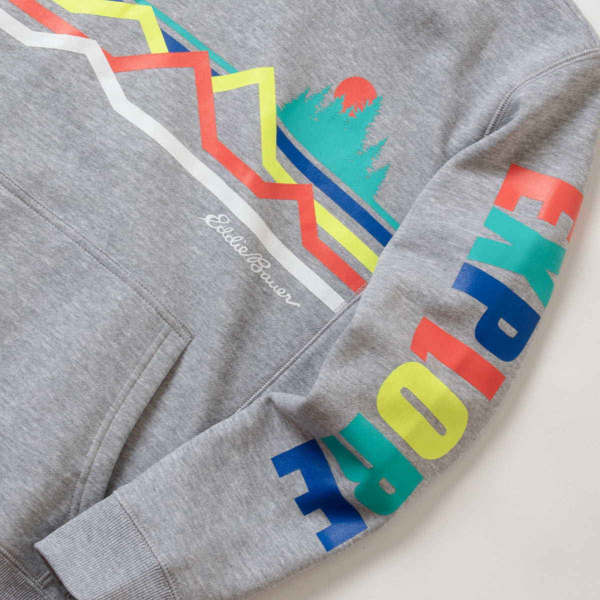 Eddie Bauer Kids Boys Graphic Camp Fleece Hoodie