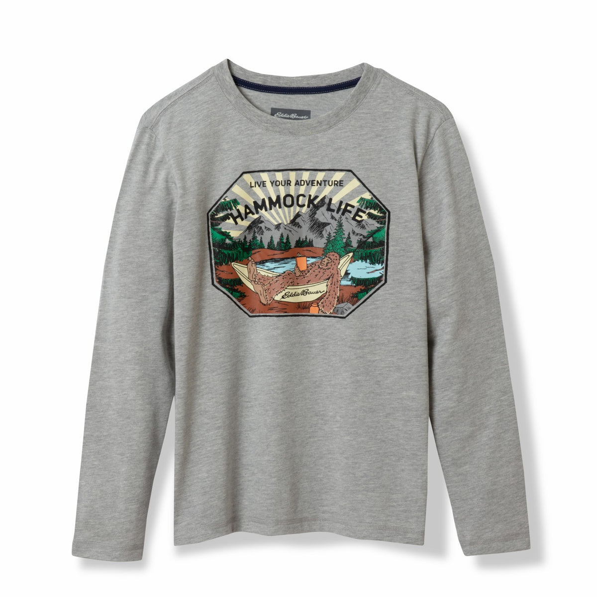 Eddie Bauer Kids Boys Graphic Long-Sleeve T-Shirt
