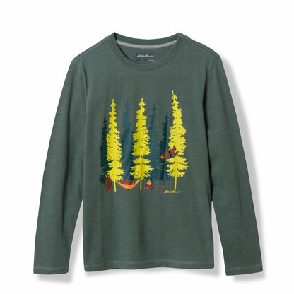 Eddie Bauer Kids Boys Graphic Long-Sleeve T-Shirt