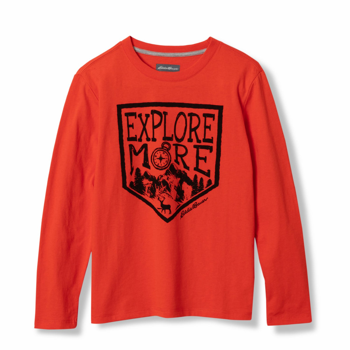 Eddie Bauer Kids Boys Graphic Long-Sleeve T-Shirt