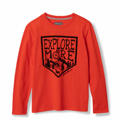 Eddie Bauer Kids Boys Graphic Long-Sleeve T-Shirt
