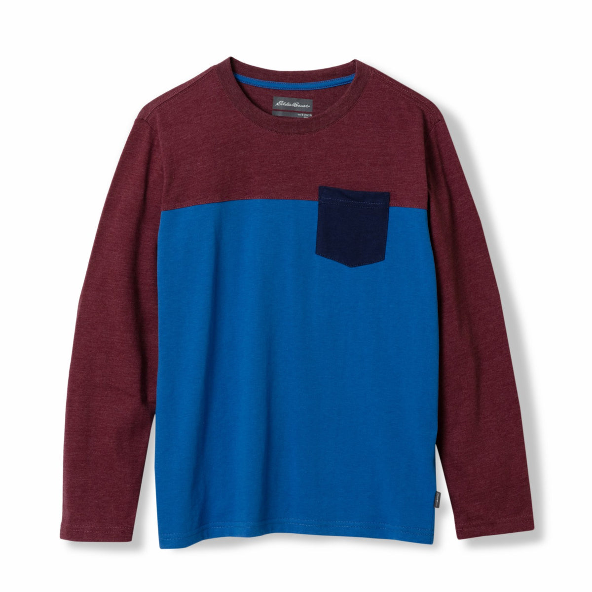 Eddie Bauer Kids Boys Territory Long-Sleeve Pocket T-Shirt