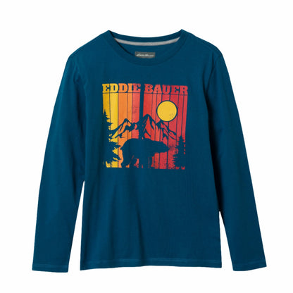 Eddie Bauer Kids Boys Graphic Long-Sleeve T-Shirt - 2 Pack