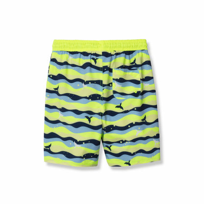 Eddie Bauer Kids Boys Sea Spray Printed Swim Shorts