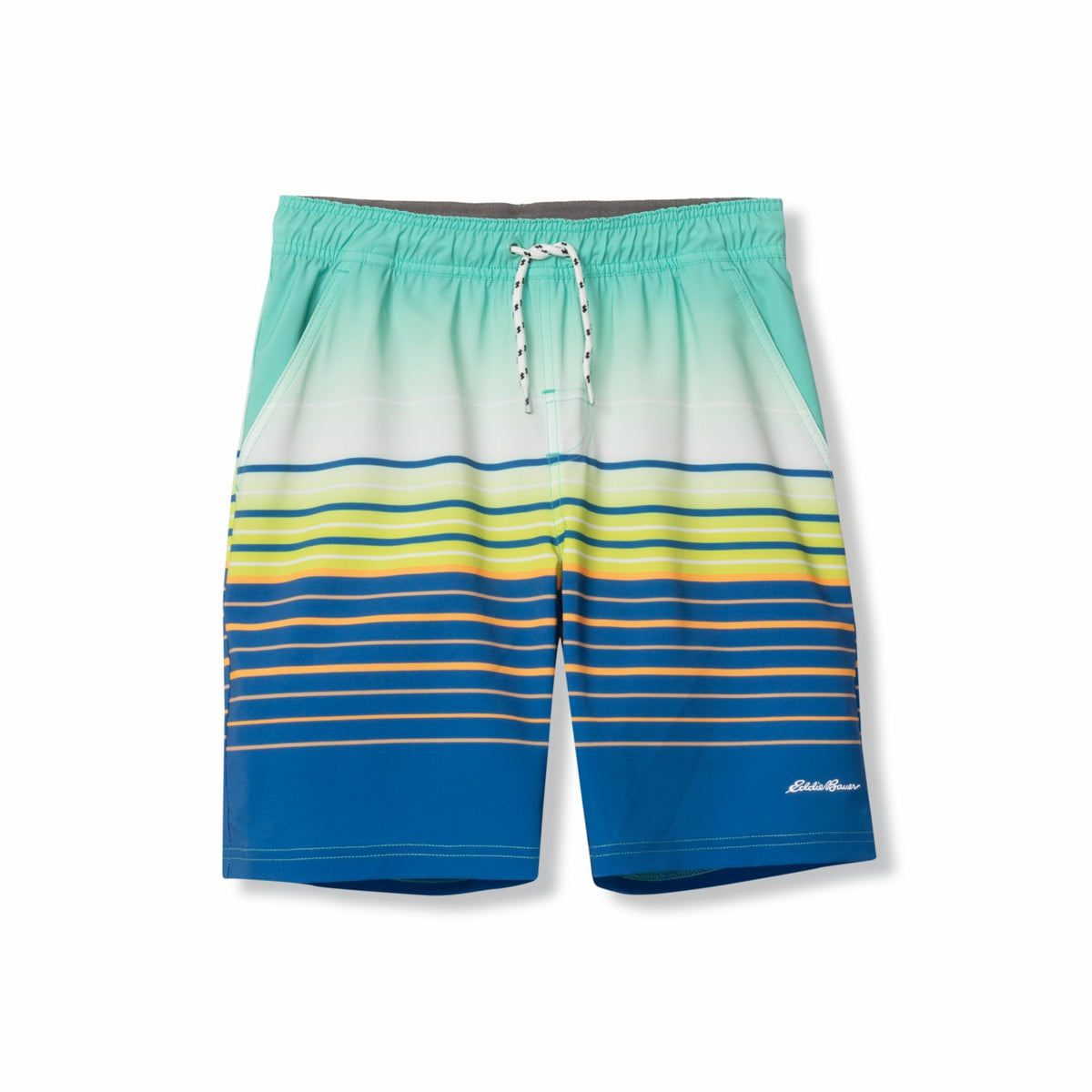 Eddie Bauer Kids Boys Sea Spray Printed Swim Shorts