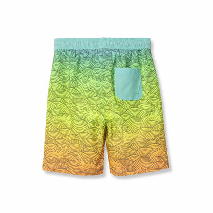 Eddie Bauer Kids Boys Sea Spray Printed Swim Shorts