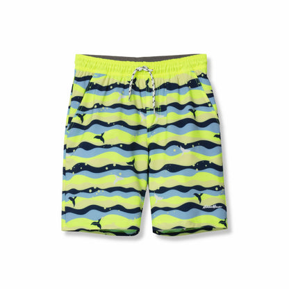 Eddie Bauer Kids Boys Sea Spray Printed Swim Shorts
