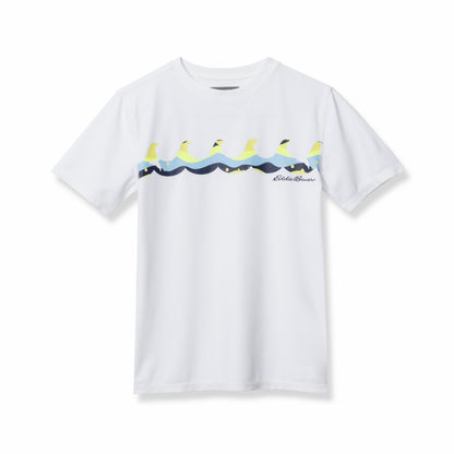 Eddie Bauer Kids Boys Sea Spray Ss Rashguard Tee